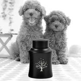 Stainless Steel Pet Urns Cremation Ashes Urn Holder Keepsake Casket Columbarium for Dog Cat Bird Mouse Pets Memorials