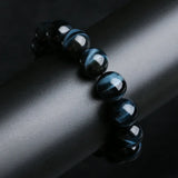 5A Royal Blue Tiger Eye Tiger Eye Beads Bracelets Men High Quality 6/8/10/12mm Natural Stone Bracelets for Women Fashion Jewelry