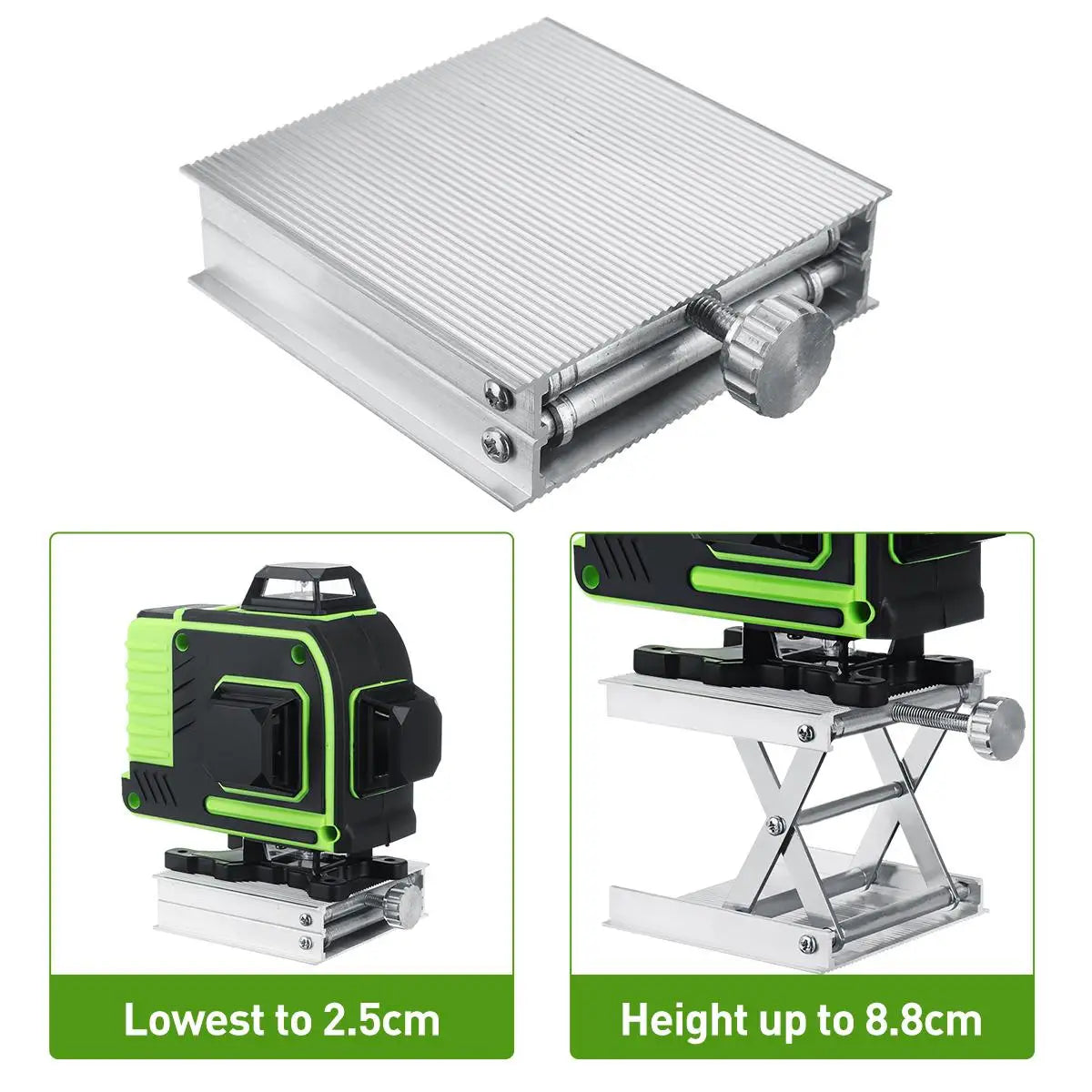 tripod/Professional Level Green Light Building Tool Level Lines 4d Self-leveling Cross Horizontal  16 Laser Levels Laser