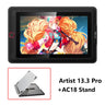 XPPen Artist 13.3 Pro Graphics Tablet Drawing Monitor 13.3" Pen Display Animation Art with Tilt Battery-free Stylus 8192 Level