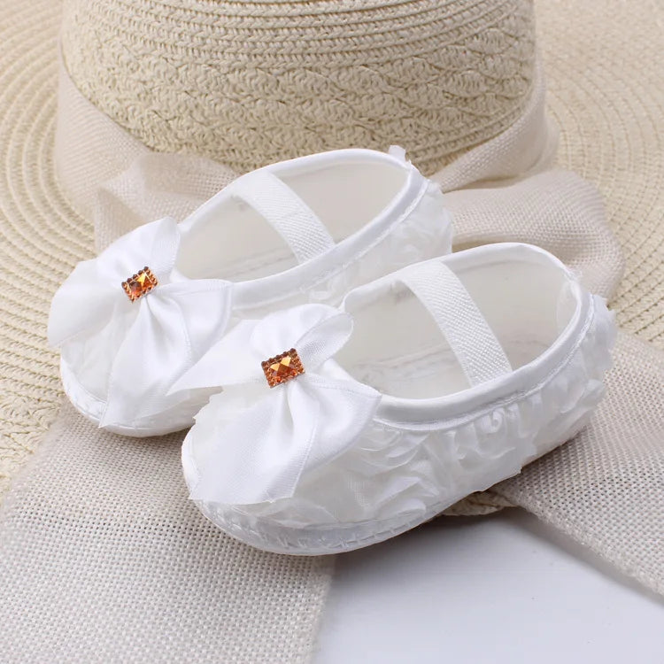 Summer Baby Girls Retro Toddlers Prewalkers Flower Footwear Shoes Infant Soft Bottom First Walkers 0-18M Anti-slip Toddler Shoes