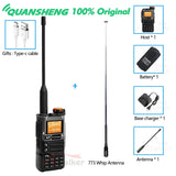 Quansheng Receiver UV K5 (8) Walkie Talkie Portable Am Fm Two Way Radio Commutator Station Amateur Ham Wireless Set Long Range