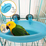 Pet Bird Bath Cage with Mirror, Parrot Bathtub, Shower Box, Small Toys, Pet Accessories