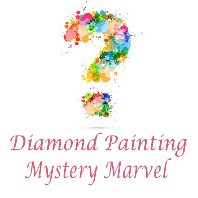 AB Fairy Dust Drill Mystery Diamond Painting Surprise Gift Random Picture Mysterious Embroidery Full DIY Home Decor Childrens