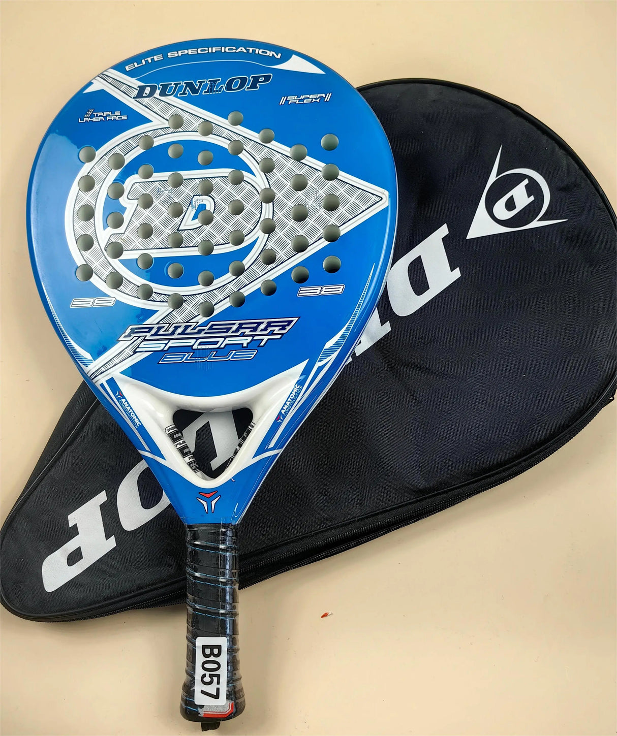 Defective Inventory Racket Pala Padel Carbon Fiber Tennis Racket Outdoor Sports Equipment for Men and Women Racket with Bag