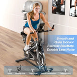 Exercise Bike-Indoor Cycling Bike Stationary for Home,Indoor bike With Comfortable Seat Cushion and Digital Display,Fitness