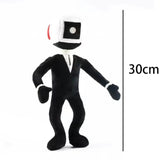 1/11pcs Skibidi Toilet Plush Toys Game Cartoon Toilet tv Man Doll Speakerman Bosses Stuffed For Kids Birthday Christmas Gifts