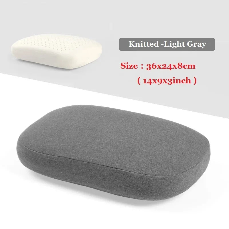 JFLEGAL Latex Pillow Natural Rubber Odorless Neck Pillow Sleep Does Not Collapse 85% Natural Travesseiro Latex Almohada Oreiller