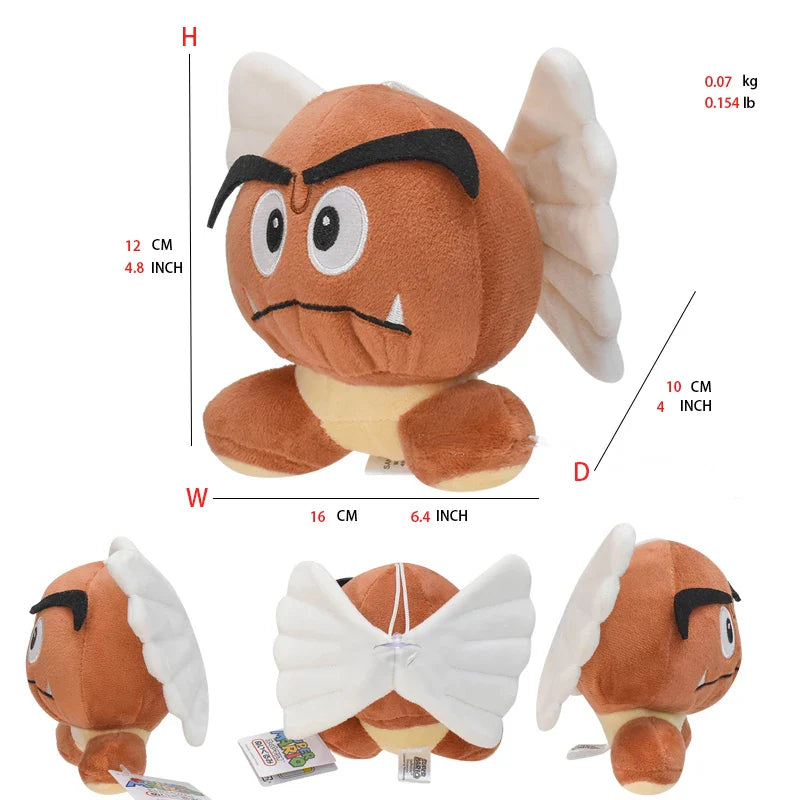 41 Styles Mario Plush Toys Goomba Toad Yoshi Boo Kamek Shy Guy Nabbit Koopa Troopa Ice Flower Anime Stuffed Cartoon Peluche Doll