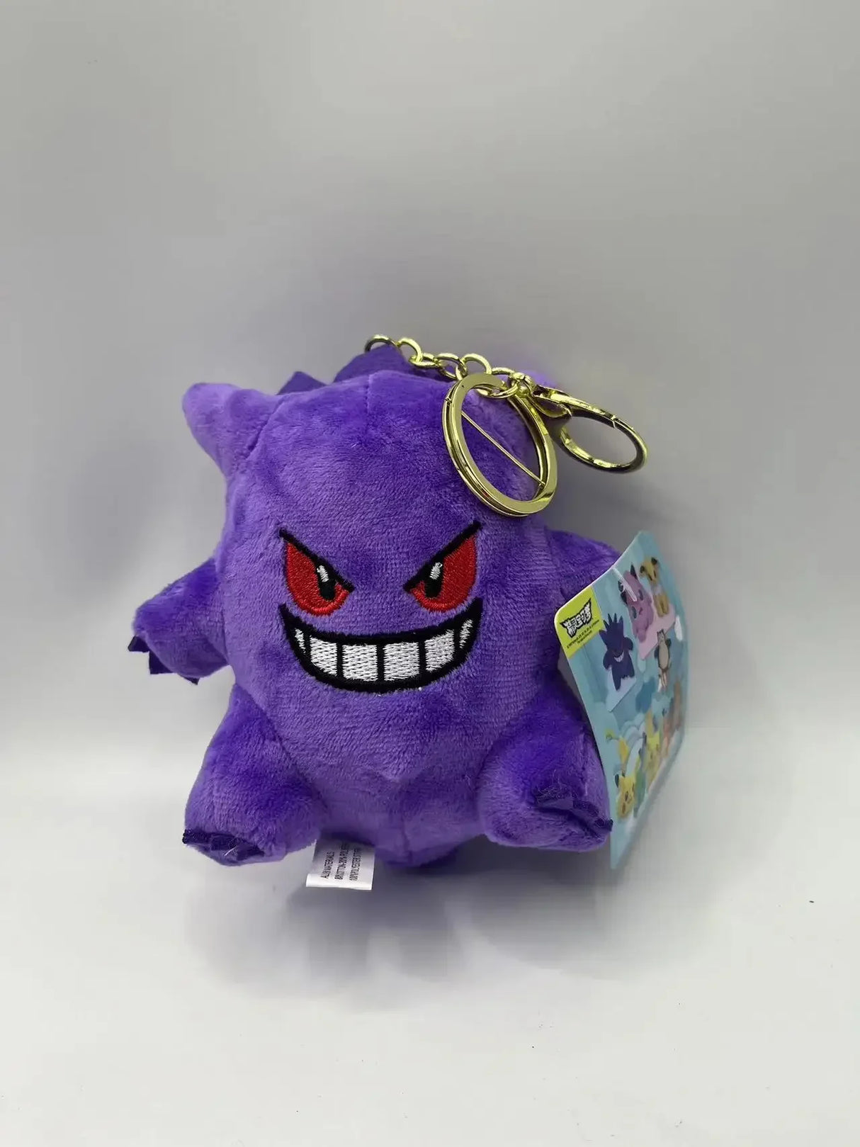 1pcs Pokemon Gengar 10cm Plush Toys Soft Stuffed Animals Doll Pendant Keychain Dolls Gift