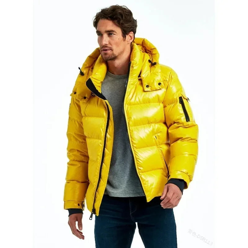 Pockets Down Coats Outwear Keep Warm Y2K Classic Men Parks Long Sleeve Short Couple Warm Jacket Parkas Hooded Parkas Coats