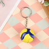 1xFashion PVC Volleyball Keychain Ornaments Business Volleyball Gifts Beach Ball Sport For Players Men Women Key Chain Gift 2022