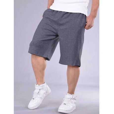 summer men sports shorts big sales plus size 7XL 10XL Comfortable soft oversize loose shorts gym workout shorts elasticity waist