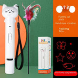 Usb Rechargeable Laser Cat Toy Infrared Light Laser Pattern Projection Cat Mint Toy Pet Supplies Scratching