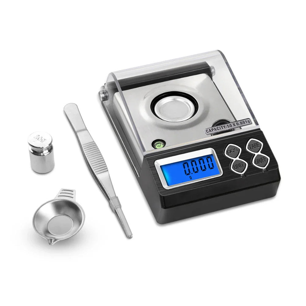 20g/50g 0.001g LCD Digital Jewelry Scales Precision Diamond Laboratory Weight Balance Medicinal Electronic Scale