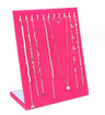 Velvet Necklace Pendant Display Stand Women Jewelry Rack Bracelet Storage Holder Organizer For Counter Display Board