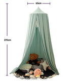 Kids Mosquito Net Girl Princess Hanging Bed Canopy Baby Crib Curtain Home Decoration Living Corner Play   Reading Nook Decor