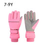 High Quality Kids Ski Gloves Winter Snowboard Snow Children Glove for Boys Girl Waterproof Thicken Mittens Keep Finger Warm 2023