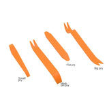 Car Audio Disassembly Tool 4-piece Plastic Pry Plate Screwdriver Pry Bar Set Thickened Three-dimensional Disassembly Tool