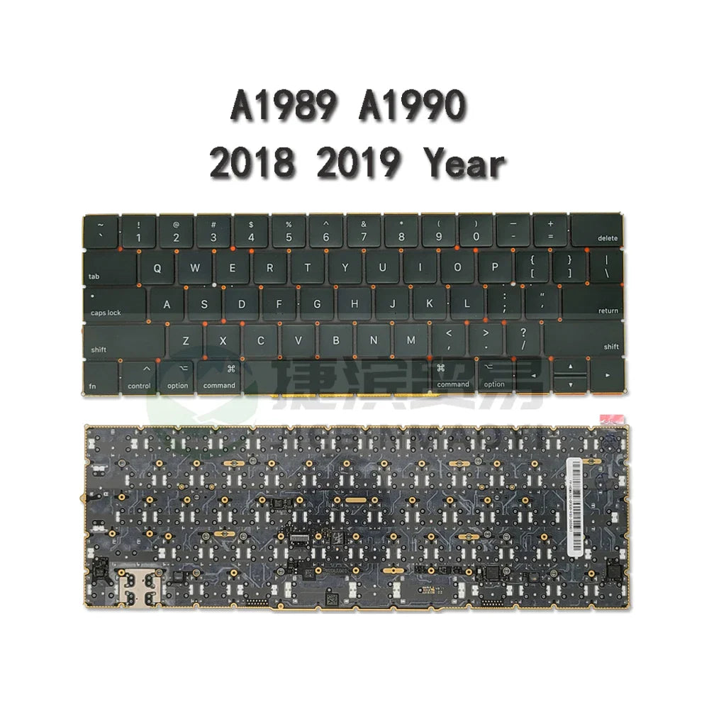 New A1706 A1707 A1708 A1989 A1990 Laptop Replacement Keyboard US English For Apple Macbook Pro Air Retina A1534 A1932 Keyboard