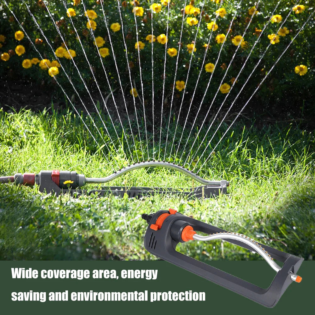 1-5PCS Oscillating Sprinkler Automatic Swing Irrigation Sprinkler Large Area Garden Sprinkler Base for Lawn Watering Equipment