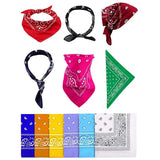 Fashion Bandana Kerchief Head Square Scarves Print Handkerchief Woman Man Hair Band Neck Scarf Sports Headwear Wrap Head Scarf