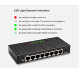 5 8 Port 1000Mbps Gigabit Network Switch Ethernet Smart Switcher High Performance RJ45 Hub Internet Splitter