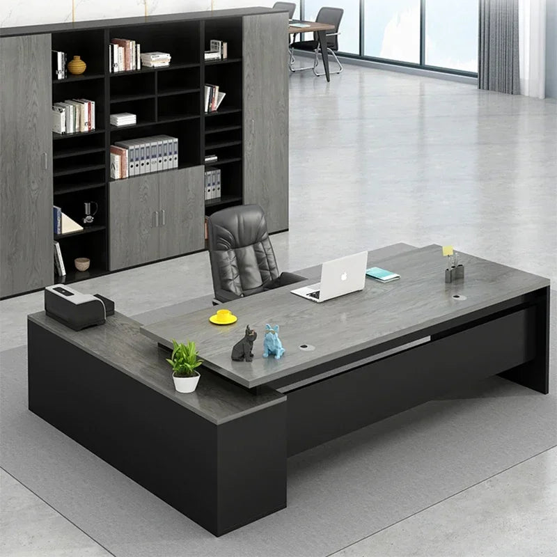 Laptop Monitor Office Desk Storage Standing Reception Conference Computer Desks Corner Executive Escritorio Modern Furniture