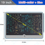 19inch LCD Writing Board,Art Writing Painting Children Tools, Educational Toys for 3 4 5 6 7 Year Old Girls Boys Baby Kids Toys