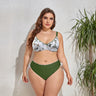 2022 Push Up Bikinis Set Women Swimwear Plus Size High Waist Underwired Swimsuit Larges Big Swimming Suits Bathing Beachwear New