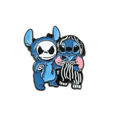 Stitch Lapel Pins for Backpack Accessories Cartoon Lilo & Stitch Enamel Brooch Jacket Badge for Kids Cute Jewelry Gifts