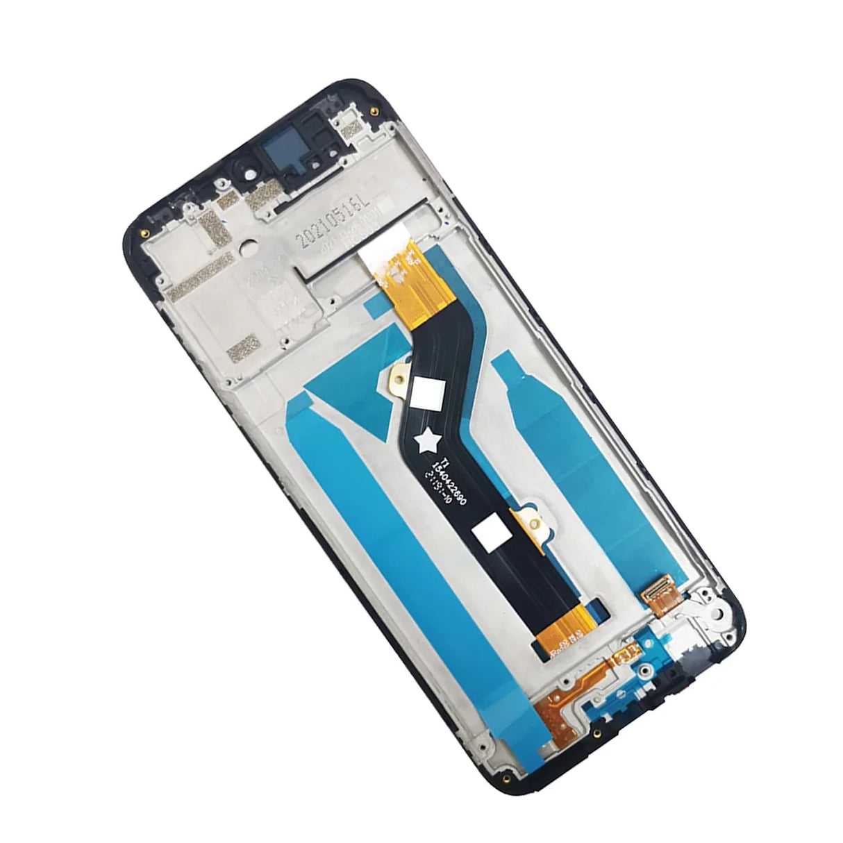 6.82" Display For Infinix Hot 11 X689F Helio G37 LCD Screen Touch Digitizer Sensor Hot11 X689F Assembly Replacement With Frame