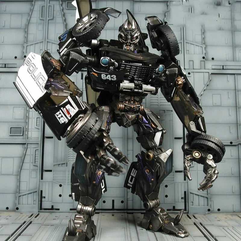 BMB Transformation LS02 LS-02 Barricade BP02 KO MPM05 MPM-05 Black Mamba MP Action Figure Collection Robot Toys