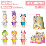 Sonny Angel Candy Store Series Candy Animal Blind Box charm sonny angels Genuine Cartoon Knapsack Handbag Decoration Pendant