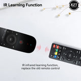 Wechip W1 Air Mouse 2.4G Wireless Keyboard Remote Control IR Remote Learning 6-Axis Motion Sense for Smart TV Android TV Box PC