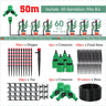 50-5M Garden 13cm Sprinkler Drip Wateing Systems Smart Timer 1/4“ Hose Automatic Irrigation Equipment for Greenhouse Bonsai Yard