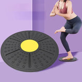 Gym Exerciser Disc Board Yoga Fitness Equipmen Twisting Stability Waist Plate Home Sport Round Wobble Training Rotation Balance