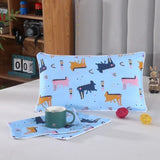 Rectangle Children's Pillow Cover Cartoon Pure Cotton Pillow Case Four Seasons Kindergarten Children's Pillowcase Home Bedding