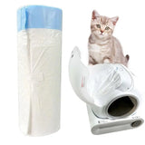 15pcs Cat Waste Box Liners Pet Garbage Bag Cat Waste Box Liner Refills Leak-Proof Waste Bags for Housebreaking for Balcony Pet