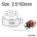 EPMAN HD Clamp System Assembly Exhaust V-band Clamp Quick Release For 2.0"/2.5"/2.75"/3.0" OD Exhaust / Intercooler Pip/Turbo