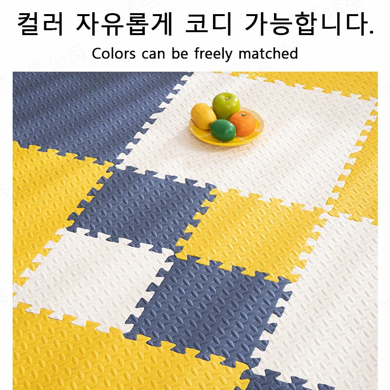 16pcs 30*30cm Puzzle Mat For Children Thick Baby Play Mat Kids Carpet Mats EVA Foam Rug Children Room Activities Mat For Baby