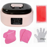 Hands and Feet Mask Warmer Paraffin Wax Bath Heater Machine Moisturizing Hydrating Kit Hand Waxing Spa Smooth and Soft Skin Care