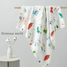 AIBEDILA Baby Towel for Babies Muslin Towels New Born Baby Items Stuff Things Cotton Bath Newborn Hand Stitch Shower Face AB2938