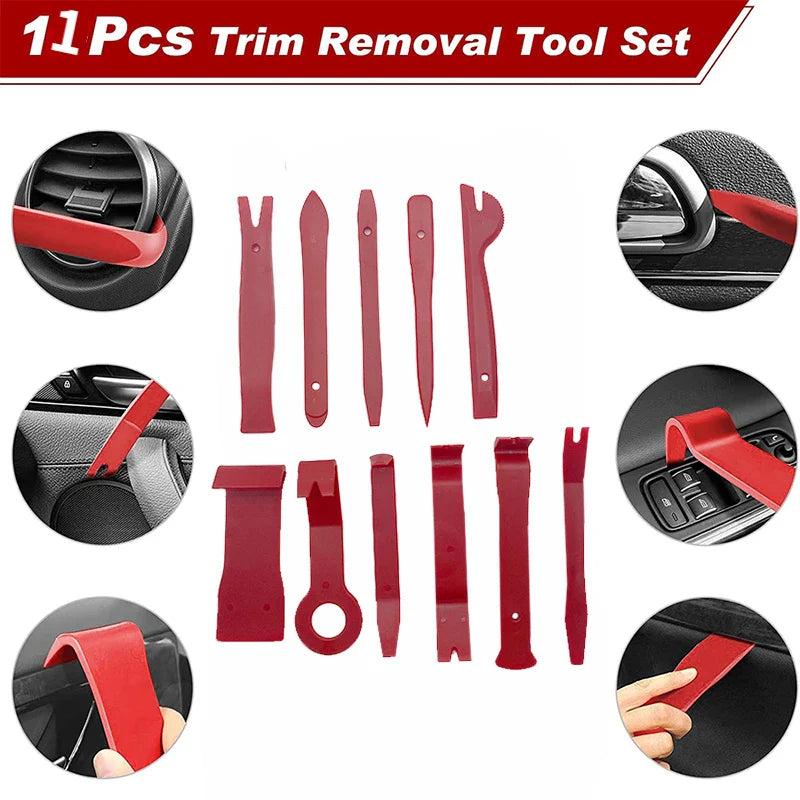 Car Audio Repair Tool Car Clip rivet fastener door Panel Trim Removal Tool Auto Disassembly Tools Cars Pry Removal Tool