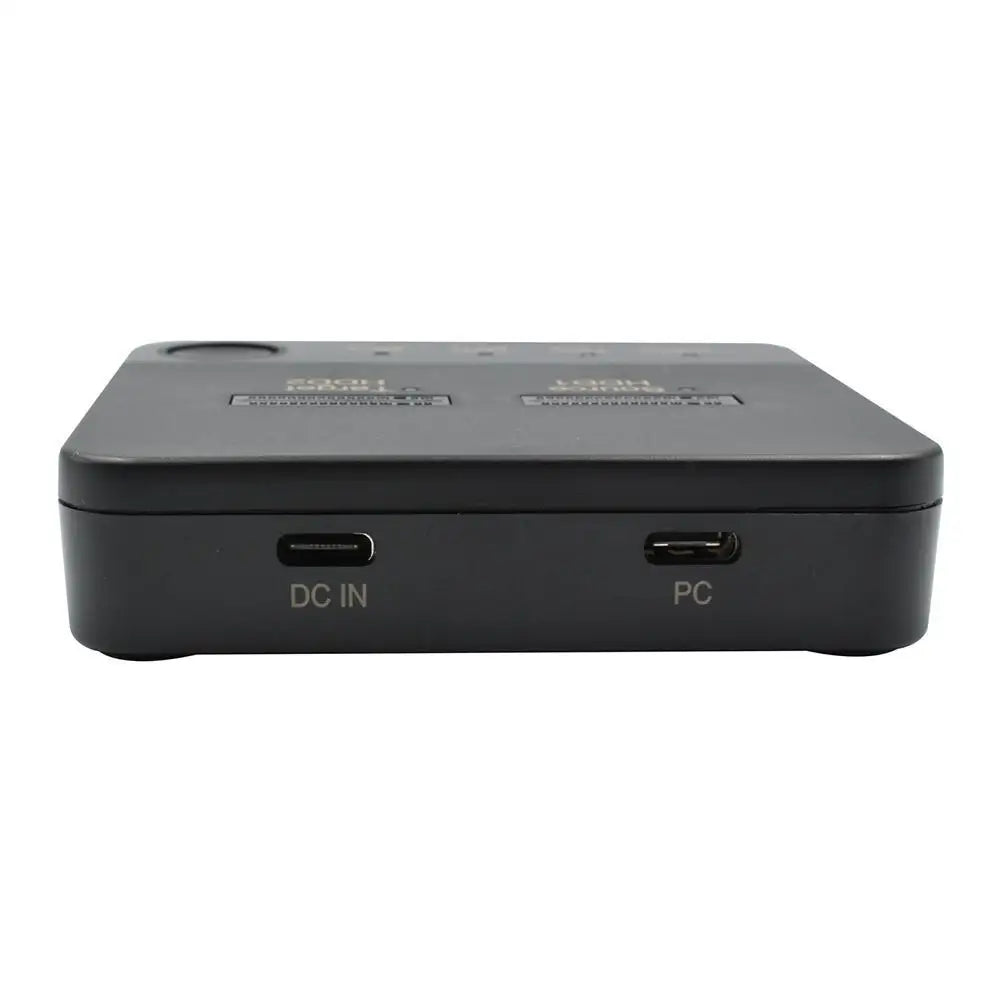 USB 3.1 M.2 SATA NGFF Dual-Bay SSD Enclosure Dock Station Offline NGFF Reader State Solid SATA Clone Drive O1U0