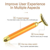 New Electric Face Massager Unique Crescent Shape Facial Roller For Arm Eye Nose Massage Face Lifting Beauty Spa Skin Care Tools