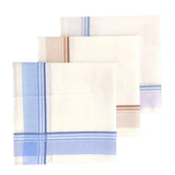 12 PCS Plaid Print Handkerchiefs Party Pocket Square Gift Set 15.75x15.75"