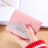 New Fashion Purses Short Women Wallets ID Card Holder Female Purses Simplicity Coin Purse High Quality Brand Women's Wallet