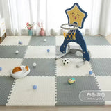 New Puzzle Mat Baby EVA Foam Play Black and White Interlocking Exercise Tiles Floor Carpet And Rug for Kids Pad 30*30*1cm Gifts