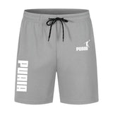 Men's Breathable Polyester Tracksuits Elastic Drawstring Gym Fitness Shorts Running Sport Shorts 2 Seasons New Shorts for Men